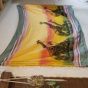 Giraffe Tapestry/Scarf